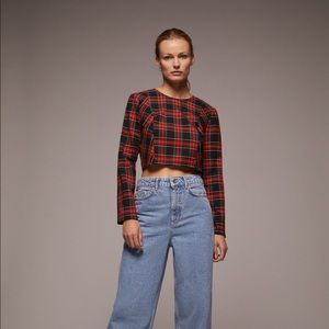 Plaid Zara Crop Top